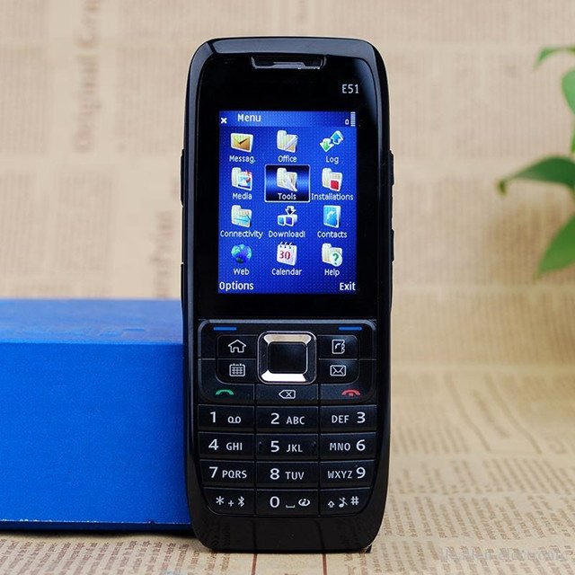 For Nok E51 Original GSM Super Cheap Original Bar Simple Unlocked Mobile Cell Phone handset By Post